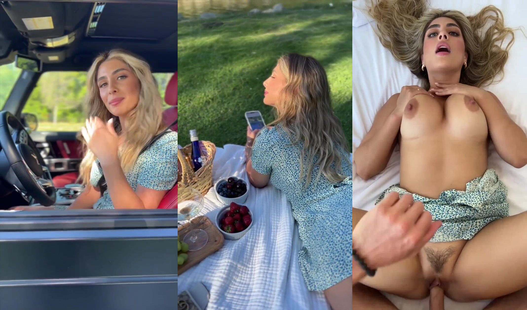 Tru Kait Has Sex After A Picnic